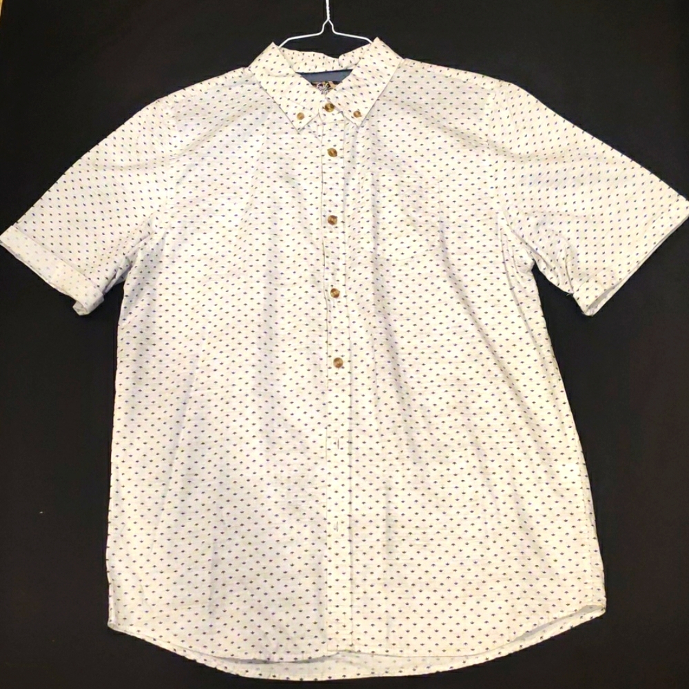 Boys First Wave Button Up Shirt